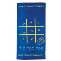 Tic-Tac-Toe Beach Towel