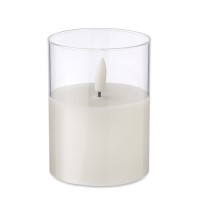 XANDLE+ - LED wax candle in glass holder