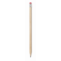 Pencil with eraser             