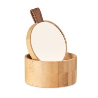 Bamboo mirror jewellery box