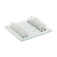 Glass chess set board game