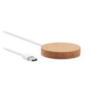 Round wireless charging pad