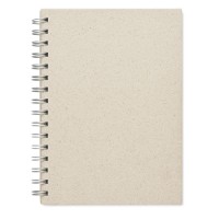 A5 ring notebook grass paper
