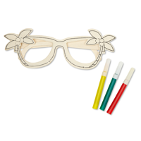 Wooden Glasses Painting Set