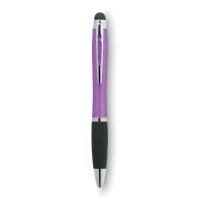 Twist ball pen with light
