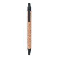 Cork/ Wheat-Straw/ PP ball pen 