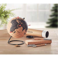 Globe in cork                  