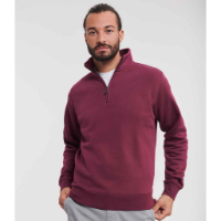 Russell Authentic Zip Neck Sweatshirt