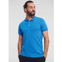 Russell Stretch Piqué Polo Shirt