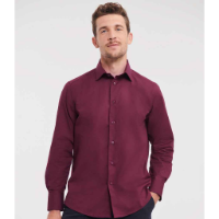 Russell Collection Long Sleeve Easy Care Fitted Shirt