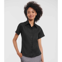 Russell Collection Ladies Short Sleeve Ultimate Non-Iron Shirt