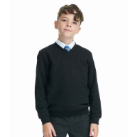 AWDis Academy Kids V Neck Sweatshirt