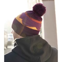 Beechfield Mountain Peaks Pom Pom Beanie