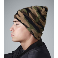 Beechfield Camo Cuffed Beanie