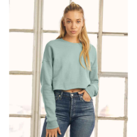 Bella Ladies Cropped Sweatshirt