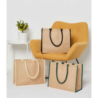 Brand Lab Jute Tipped Shopper