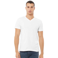 Canvas Unisex Jersey V Neck T-Shirt