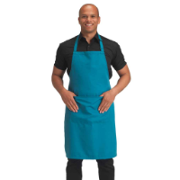 Dennys Polyester Bib Apron With Pocket