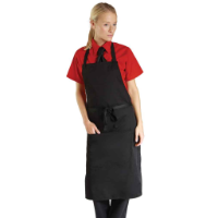 Dennys Bib Apron With Pocket