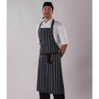 Dennys Stripe Bib Apron