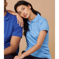 Henbury Ladies Coolplus® Wicking Piqué Polo Shirt