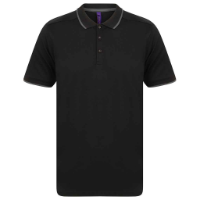 Henbury HiCool® Tipped Polo Shirt