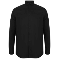 Henbury Long Sleeve Stretch Poplin Shirt