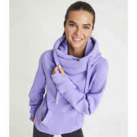 AWDis Cross Neck Hoodie