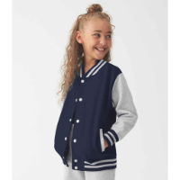 AWDis Kids Varsity Jacket