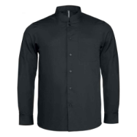 Kariban Long Sleeve Mandarin Collar Shirt