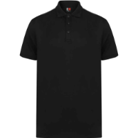 Finden + Hales Unisex Contrast Panel Piqué Polo Shirt