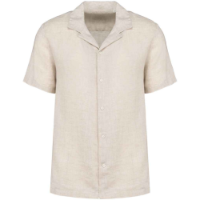 Native Spirit Short Sleeve Linen Shirt