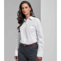 Premier Ladies Supreme Long Sleeve Poplin Shirt