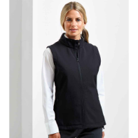 Premier Ladies Windchecker® Recycled Printable Soft Shell Gilet