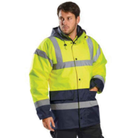 Portwest Hi-Vis Contrast Traffic Jacket