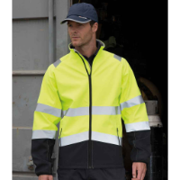 Result Safe-Guard Printable Safety Soft Shell Jacket