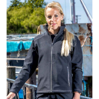 Result Work-Guard Ladies Treble Stitch Soft Shell Jacket