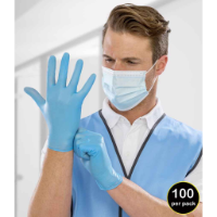 Result Synthetic Vinyl Disposable Gloves