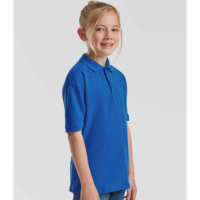 Fruit Of The Loom Kids Poly/Cotton Piqué Polo Shirt