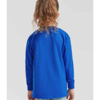 Fruit Of The Loom Kids Long Sleeve Value T-Shirt