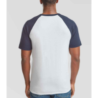 Fruit Of The Loom Contrast Baseball T-Shirt