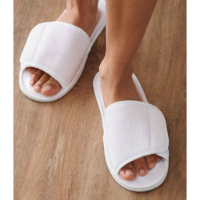 Towel City Open Toe Slippers