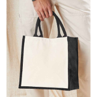 Westford Mill Printers Midi Jute Tote Bag