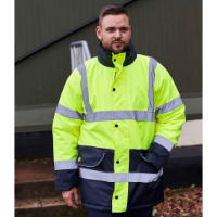 Warrior Hi-Vis Contrast Traffic Jacket