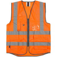 Warrior Hi-Vis Executive Waistcoat