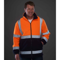 Yoko Hi-Vis Heavyweight Fleece Jacket