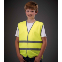 Yoko Kids Hi-Vis Two Band Waistcoat