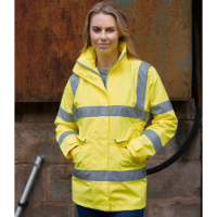 Yoko Ladies Hi-Vis Executive Jacket