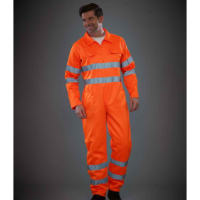 Yoko Hi-Vis Poly/Cotton Coverall