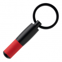 Key Ring Gear Matrix Red